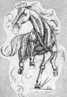 Pencil Sketches - Horses