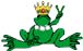 Frog Princess Says *Peace, Love, and Crrrroak!*